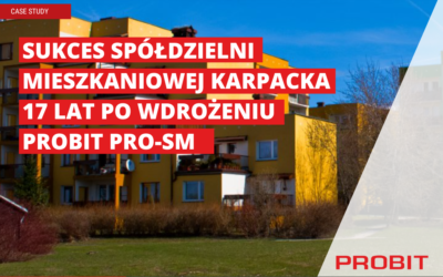 Wdrożenie systemu księgowego PROBIT w Spółdzielni Mieszkaniowej Karpacka